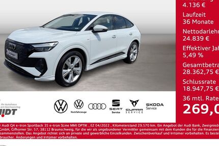 Audi Q4 e-tron 29.570 km 27.975 &euro; Bernsdorf 09337