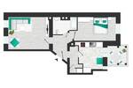 Etagenwohnung Chemnitz Lutherviertel - 2 Zimmer, 56 m&sup2;, 450&euro; | Angebot:26930958