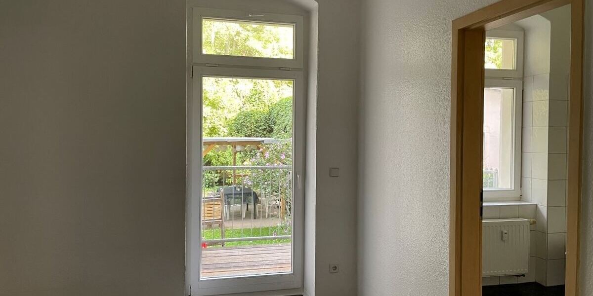 Ideal für Eigennutzer! Kleine Wohnung mit großem Balkon für wenig Geld! - Erdgeschoßwohnung Chemnitz Gablenz | Angebot:23553806