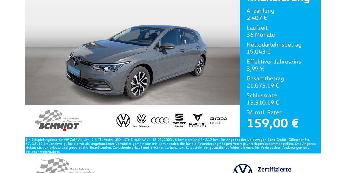 VW Golf 34.317 km 21.450 &euro; Bernsdorf 09337