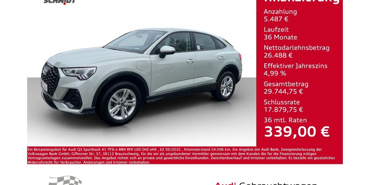 Audi Q3 24.096 km 30.890 &euro; Bernsdorf 09337