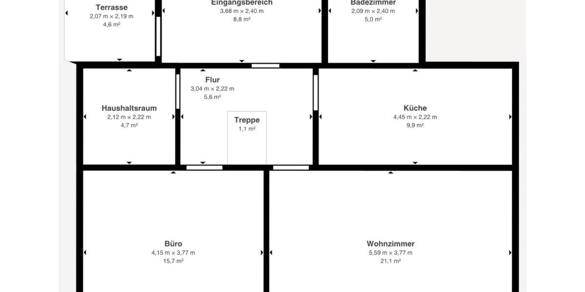 Doppelhaushälfte Thermalbad Wiesenbad - 6 Zimmer, 94 m&sup2;, 750&euro; | Angebot:23051767