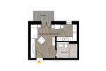 Etagenwohnung Chemnitz Rabenstein - 1 Zimmer, 34 m&sup2;, 463&euro; | Angebot:24895703
