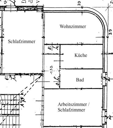 Dachgeschoßwohnung Chemnitz Ebersdorf - 3 Zimmer, 77 m&sup2;, 380&euro; | Angebot:23228002