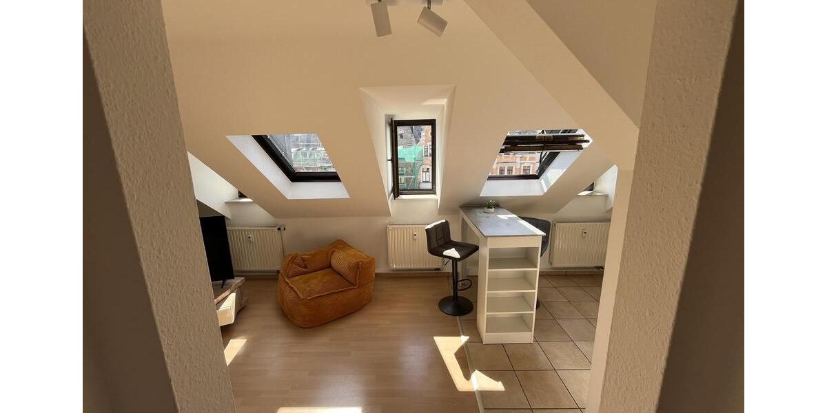 Dachgeschoßwohnung Chemnitz Kapellenberg - 2 Zimmer, 48 m&sup2;, 276&euro; | Angebot:26262072