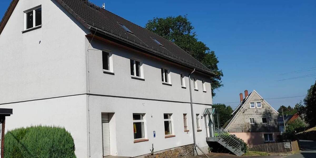 Mehrfamilienhaus mit 3 Wohnungen + 1 Whg Gewerbe im EG - Mehrfamilienhaus, Wohnhaus Frankenberg | Angebot:26729723