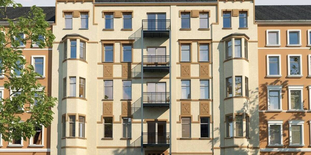 Etagenwohnung Chemnitz / Sonnenberg Sonnenberg - 3 Zimmer, 74 m&sup2;, 570&euro; | Angebot:25688215