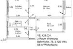 3-Raum-Wohnung mit Balkon