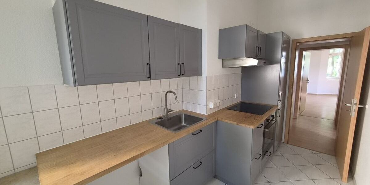 Stilvoll Wohnen ohne viel Treppensteigen - ab sofort hier mit Balkon und Einbauküche möglich! - Erdgeschoßwohnung Chemnitz Altendorf | Angebot:27302873
