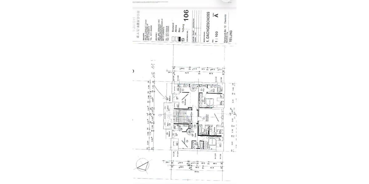 Maisonettenwohnung Chemnitz Hilbersdorf - 2 Zimmer, 72 m&sup2;, 85.000&euro; | Angebot:27291837
