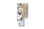 Etagenwohnung Chemnitz Sonnenberg - 1 Zimmer, 54 m&sup2;, 245&euro; | Angebot:26824939