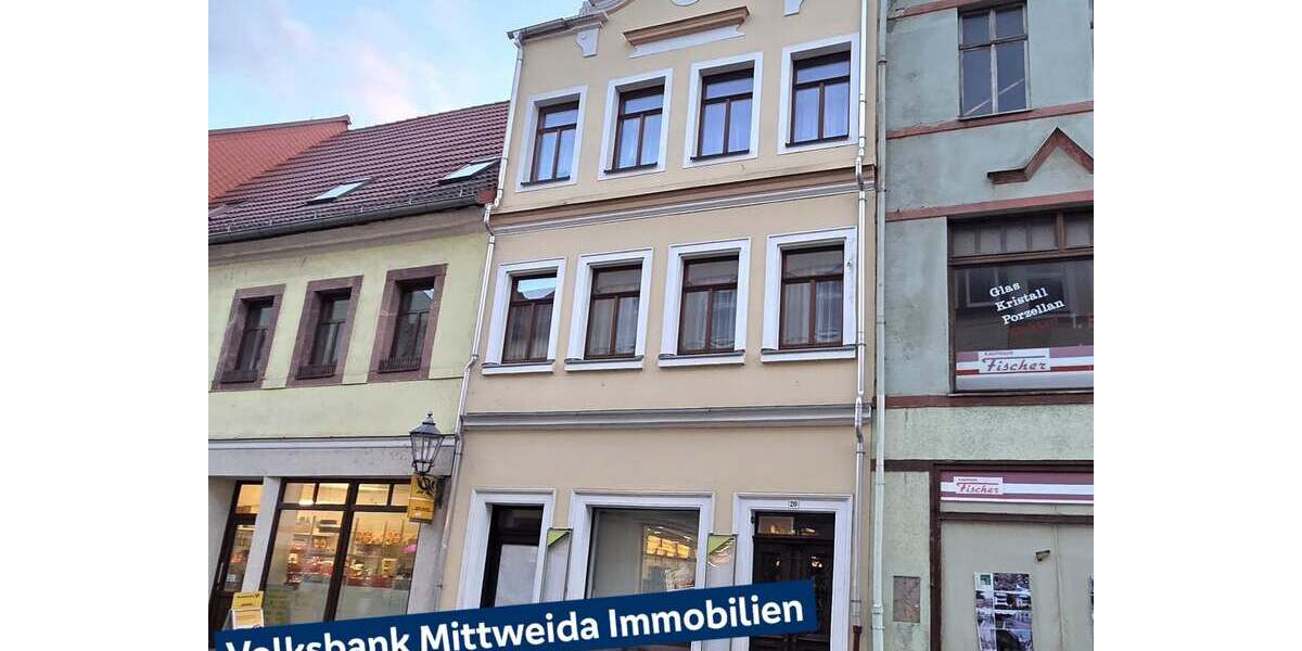 Denkmalgeschütztes Wohn- und Geschäftshaus im Zentrum von Penig! - Mehrfamilienhaus, Wohnhaus Penig | Angebot:26383304