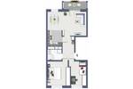 Etagenwohnung Chemnitz Kappel - 3 Zimmer, 57 m&sup2;, 374&euro; | Angebot:26930526