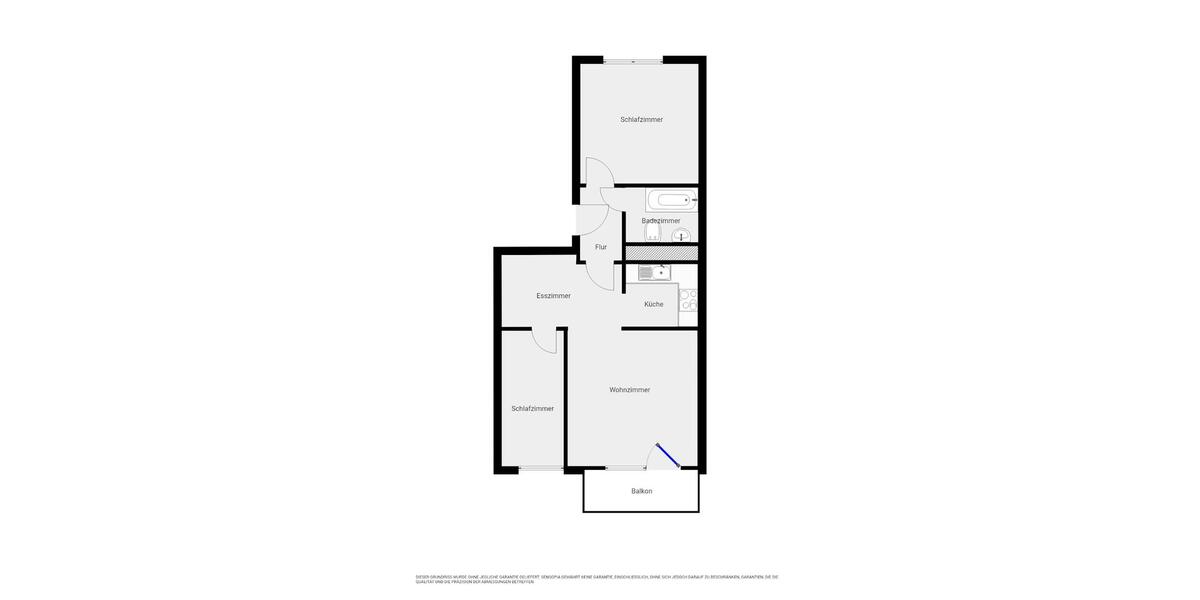Etagenwohnung Chemnitz Markersdorf - 3 Zimmer, 56 m&sup2;, 271&euro; | Angebot:26299329