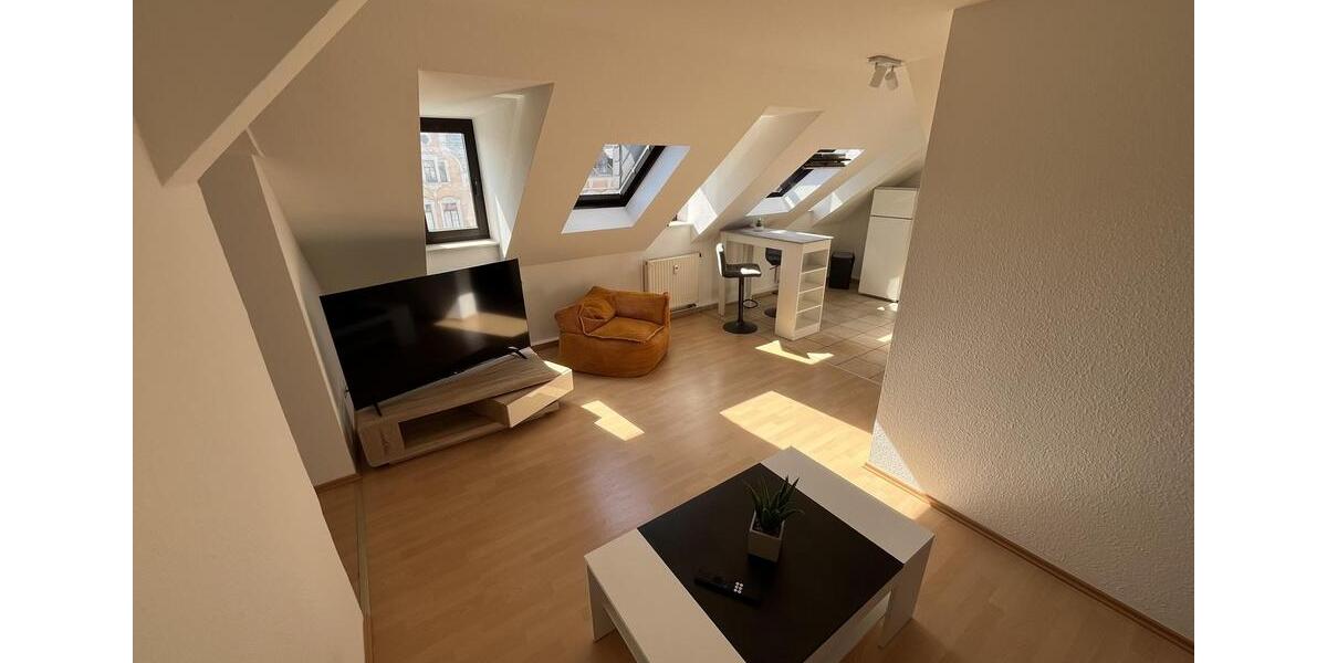 Dachgeschoßwohnung Chemnitz Kapellenberg - 2 Zimmer, 48 m&sup2;, 276&euro; | Angebot:26262072