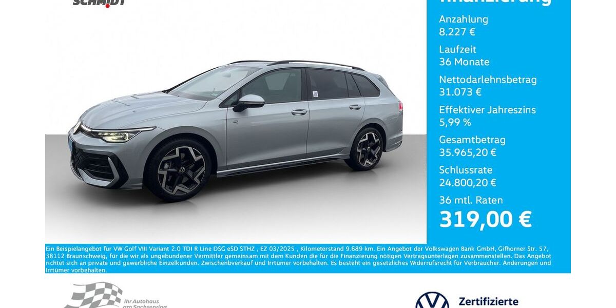 VW Golf 9.689 km 39.300 € Bernsdorf 09337