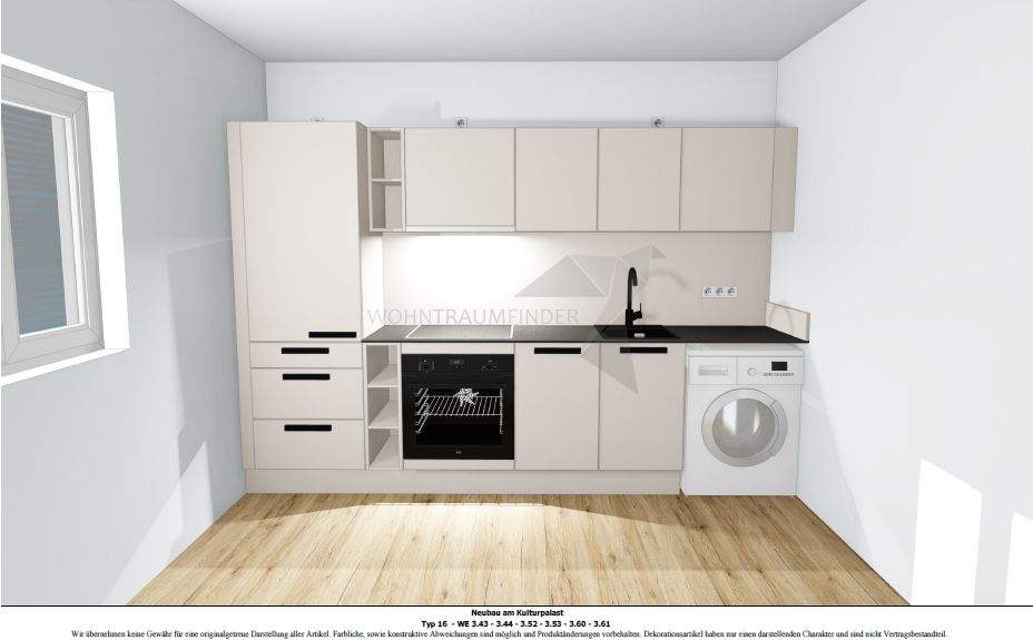 ++ Neujahrsangebot ++ Barrierefreie 1-Raum-Wohnung mit Einbauküche am Pelzmühlenteich 1 zimmer