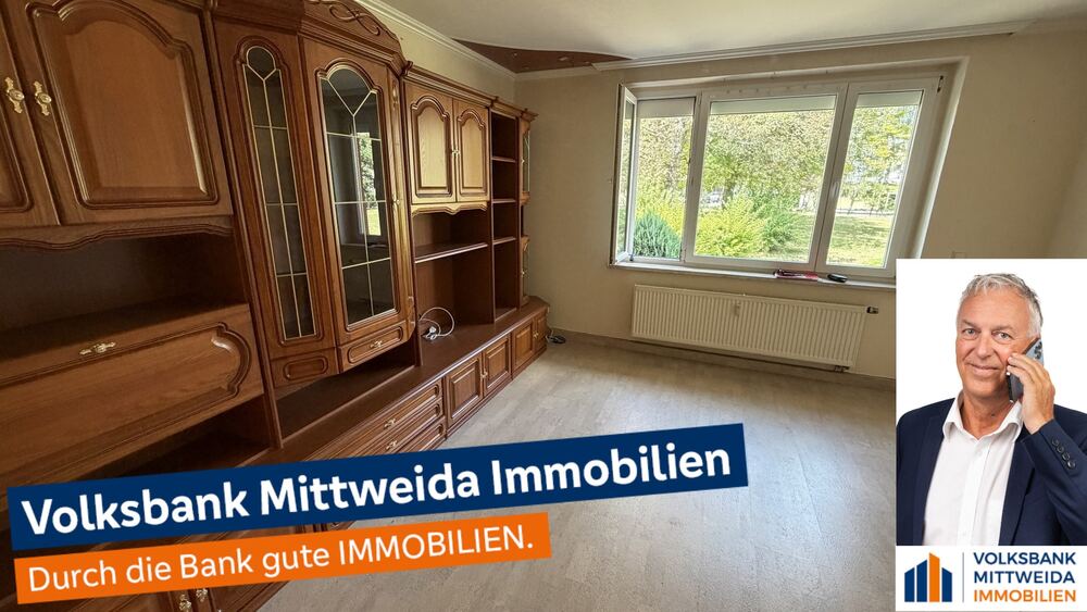 Gemütliche 3-Zimmer Erdgeschoss-Wohnung in ruhiger grüner Umgebung - Erdgeschoßwohnung Mittweida | Angebot:27301715