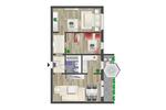 Etagenwohnung Chemnitz Markersdorf - 3 Zimmer, 70 m&sup2;, 440&euro; | Angebot:26682565