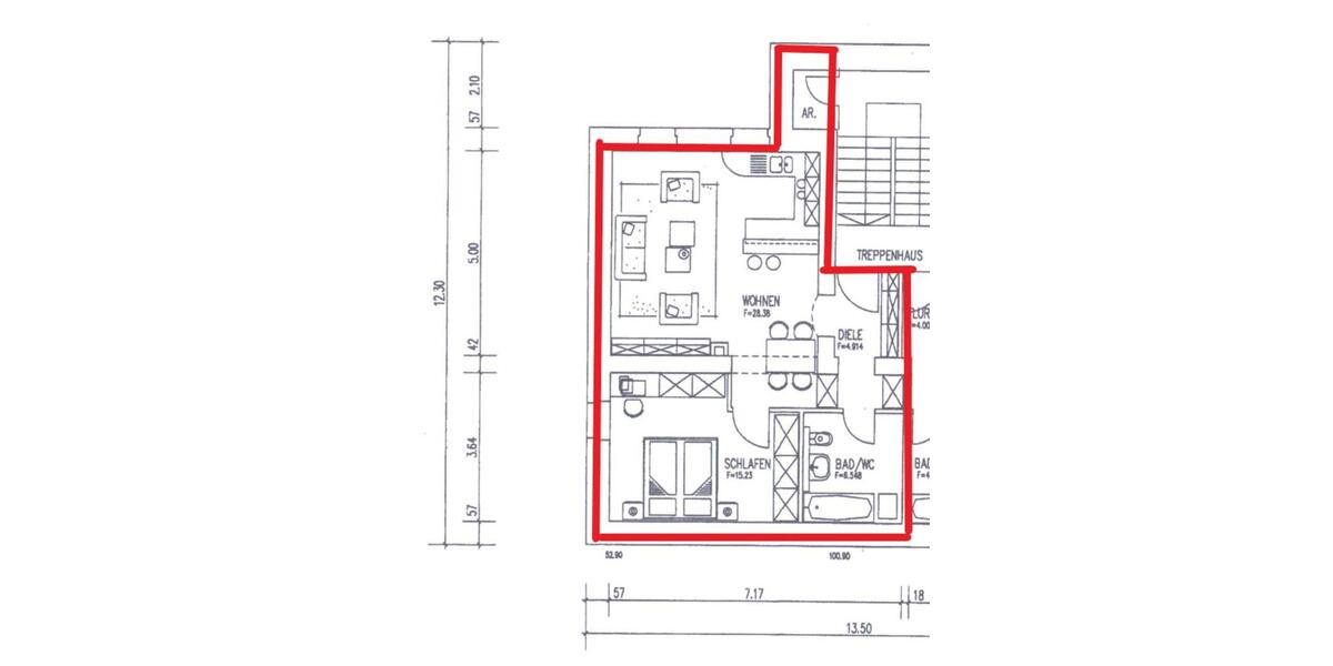 Gemütliche 2-Raumwohnung mit Einbauküche! 2 zimmer