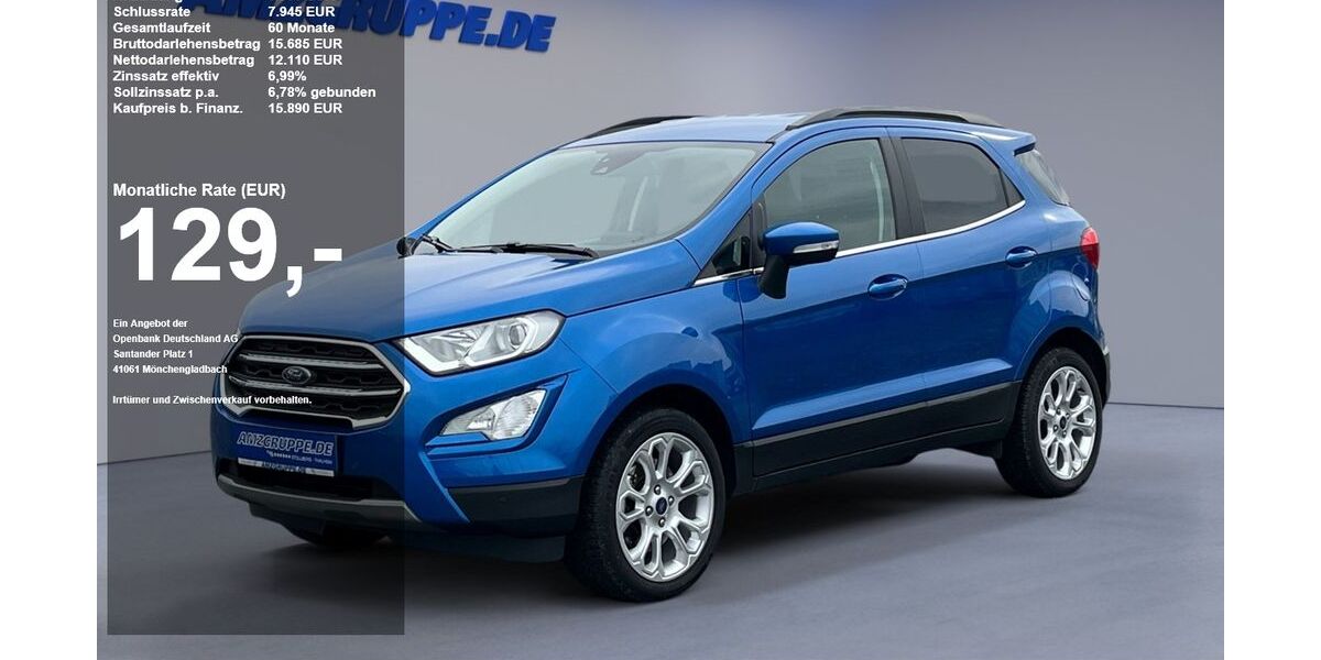 Ford EcoSport 44.808 km 15.890 &euro; Stollberg 09366