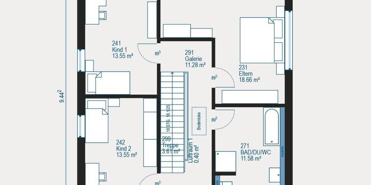 Einfamilienhaus Chemnitz Röhrsdorf - 5 Zimmer, 145 m&sup2;, 274.469&euro; | Angebot:26642051