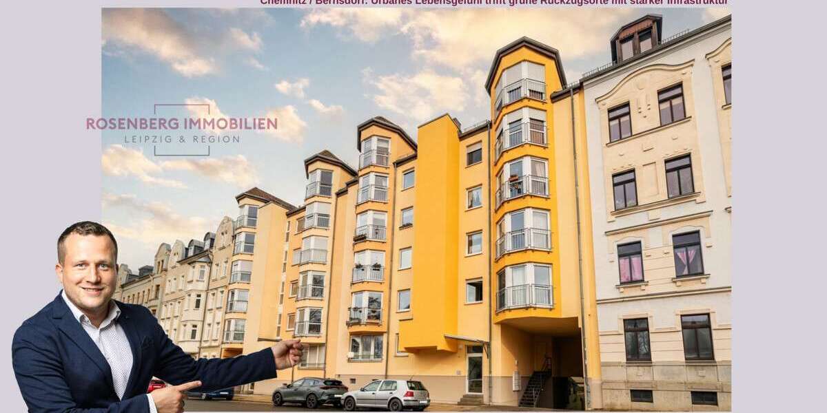 Etagenwohnung Chemnitz Bernsdorf - 1 Zimmer, 44 m&sup2;, 39.900&euro; | Angebot:25051186