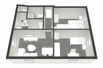 Gemütliche 3-Raum Wohnung in Rödlitz