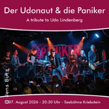 A Tribute to Udo Lindenberg 07.08.2026 SEEBÜHNE Kriebstein