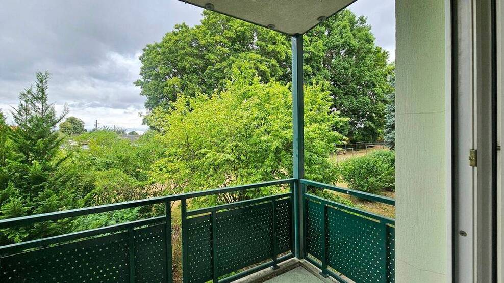 Blick ins Grüne - 3-Raum Wohnung mit Balkon