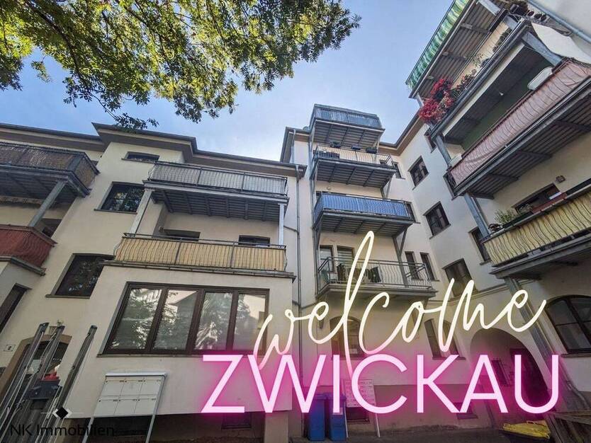 ++ Charmante 4-Raum-Wohnung im Herzen von Zwickau mit Balkon ++