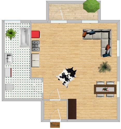 Etagenwohnung Lichtenstein (Sachsen) - 1 Zimmer, 36 m&sup2;, 216&euro; | Angebot:26635757