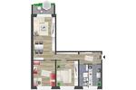 Etagenwohnung Chemnitz Hilbersdorf - 3 Zimmer, 71 m&sup2;, 420&euro; | Angebot:26681250