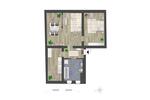Dachgeschoßwohnung Chemnitz Kapellenberg - 2 Zimmer, 63 m&sup2;, 390&euro; | Angebot:26682187