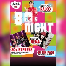 80´s Night Live Konzert - Kulturverein Burgstädt e.V.