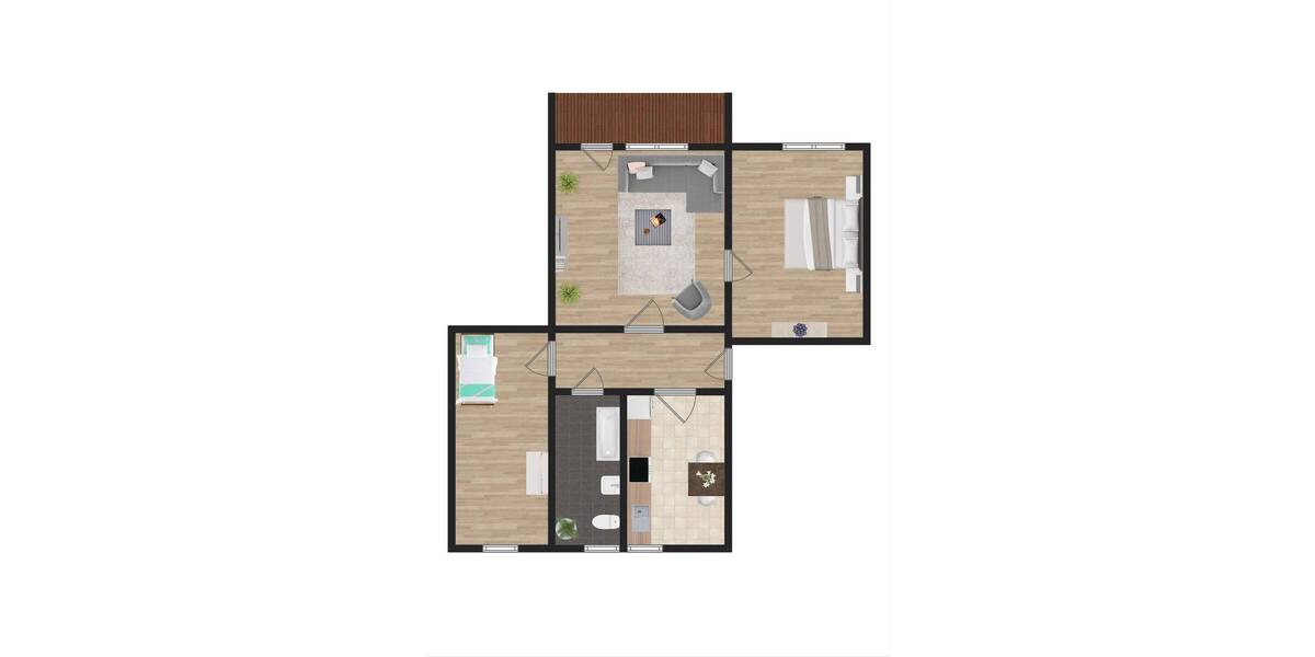 Etagenwohnung Chemnitz Yorckgebiet - 4 Zimmer, 71 m&sup2;, 410&euro; | Angebot:26929939