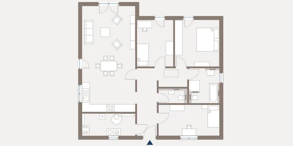 Bungalow Chemnitz Rottluff - 4 Zimmer, 116 m&sup2;, 258.009&euro; | Angebot:26751884