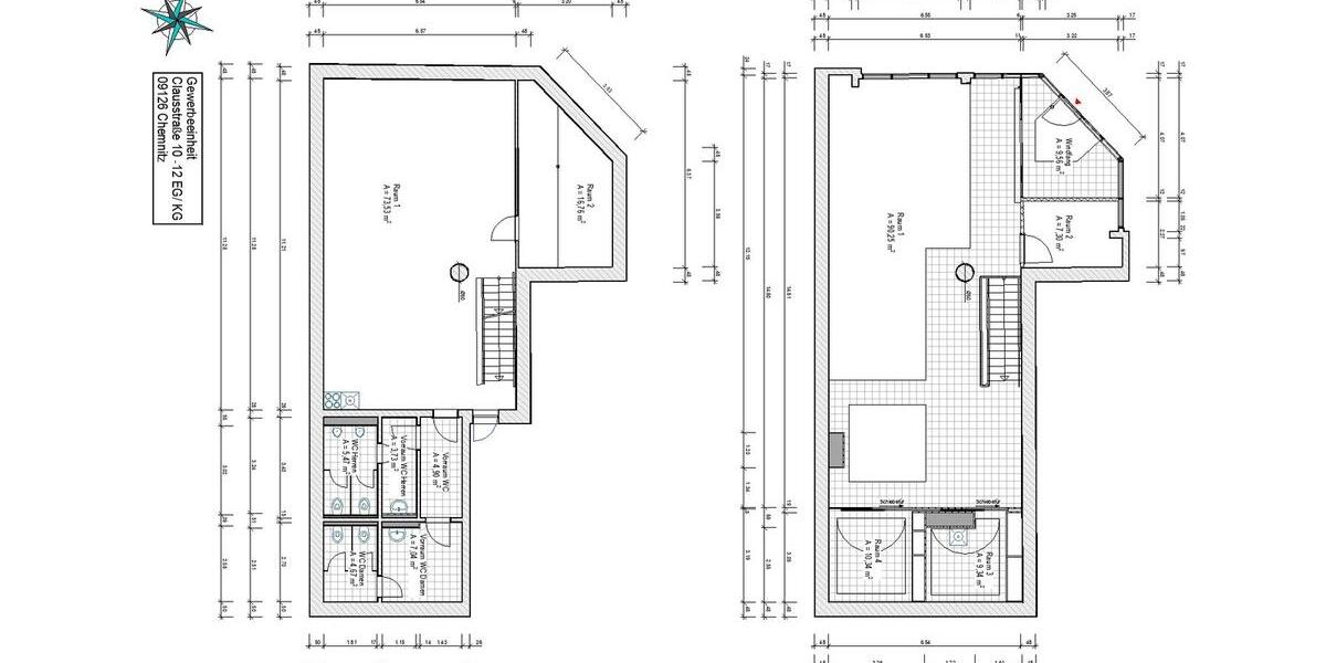Ladenfläche im Steinhaus zimmer