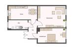 Etagenwohnung Chemnitz Ebersdorf - 2 Zimmer, 55 m&sup2;, 325&euro; | Angebot:26189657