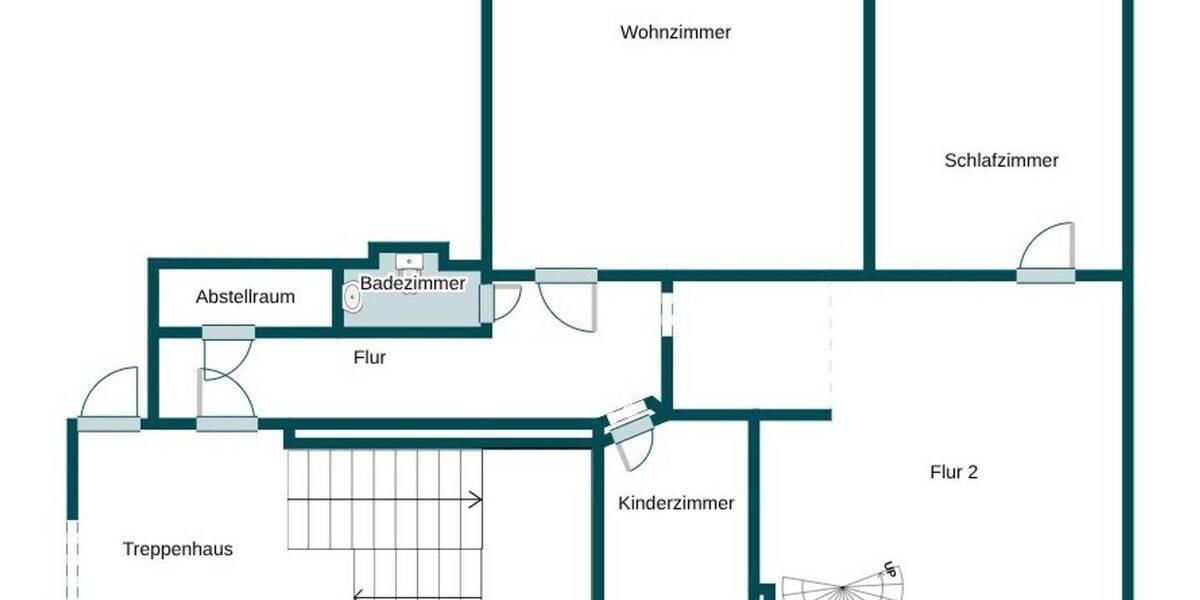 Etagenwohnung Chemnitz Kappel - 3 Zimmer, 99 m&sup2;, 98.000&euro; | Angebot:26156438