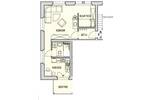 Etagenwohnung Chemnitz Lutherviertel - 1 Zimmer, 43 m&sup2;, 270&euro; | Angebot:26806949