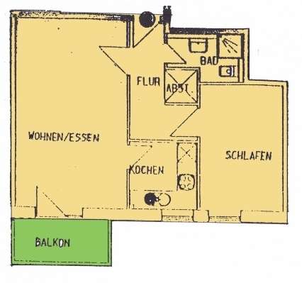 Wohnung zum Mieten in Oberlungwitz 267,50 € 49 m²