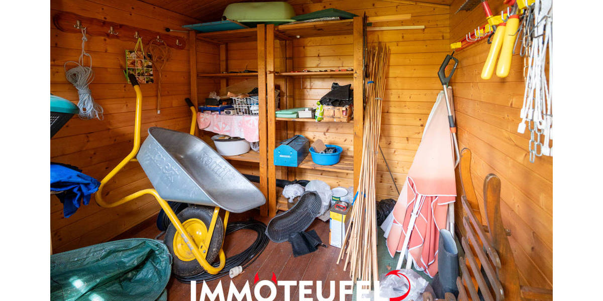 Natur genießen am Stadtrand von Chemnitz - Freizeitgrundstück mit Bungalow, Gartenhaus und Ausblick zimmer