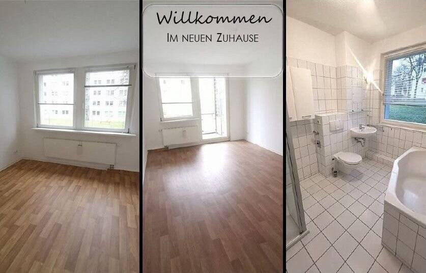 Ein Ort zum Wohlfühlen! Drei-Zimmer-Wohnung mit EBK und Balkon