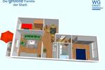 Etagenwohnung Chemnitz Klaffenbach - 3 Zimmer, 56 m&sup2;, 312&euro; | Angebot:26421418
