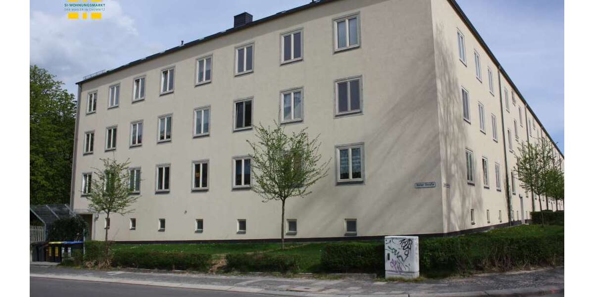 Etagenwohnung Chemnitz Grüna - 3 Zimmer, 65 m&sup2;, 421&euro; | Angebot:26885438