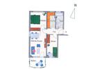Dachgeschoßwohnung Chemnitz Rabenstein - 3 Zimmer, 61 m&sup2;, 461&euro; | Angebot:26247901