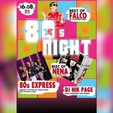 80´s Night Live Konzert - Kulturverein Burgstädt e.V. Burgstädt