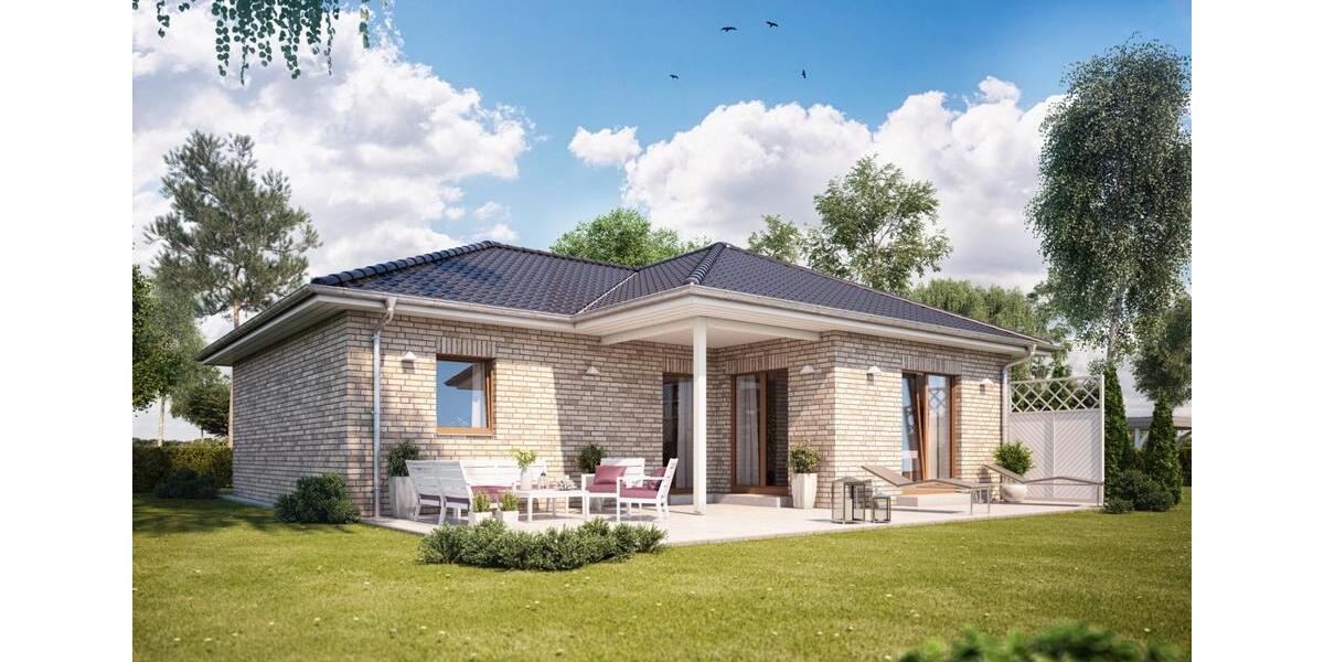 Winkelbungalow CU540 massiv schlüsselfertig Festpreisgarantie PV opt. 4 zimmer