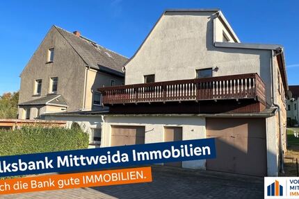 2 Wohnhäuser mit 3 Wohnungen plus 200m² Werkstatträumen bei Mittweida - Haus Mittweida | Angebot:26000074